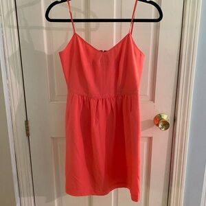 Pink sundress from J Crew